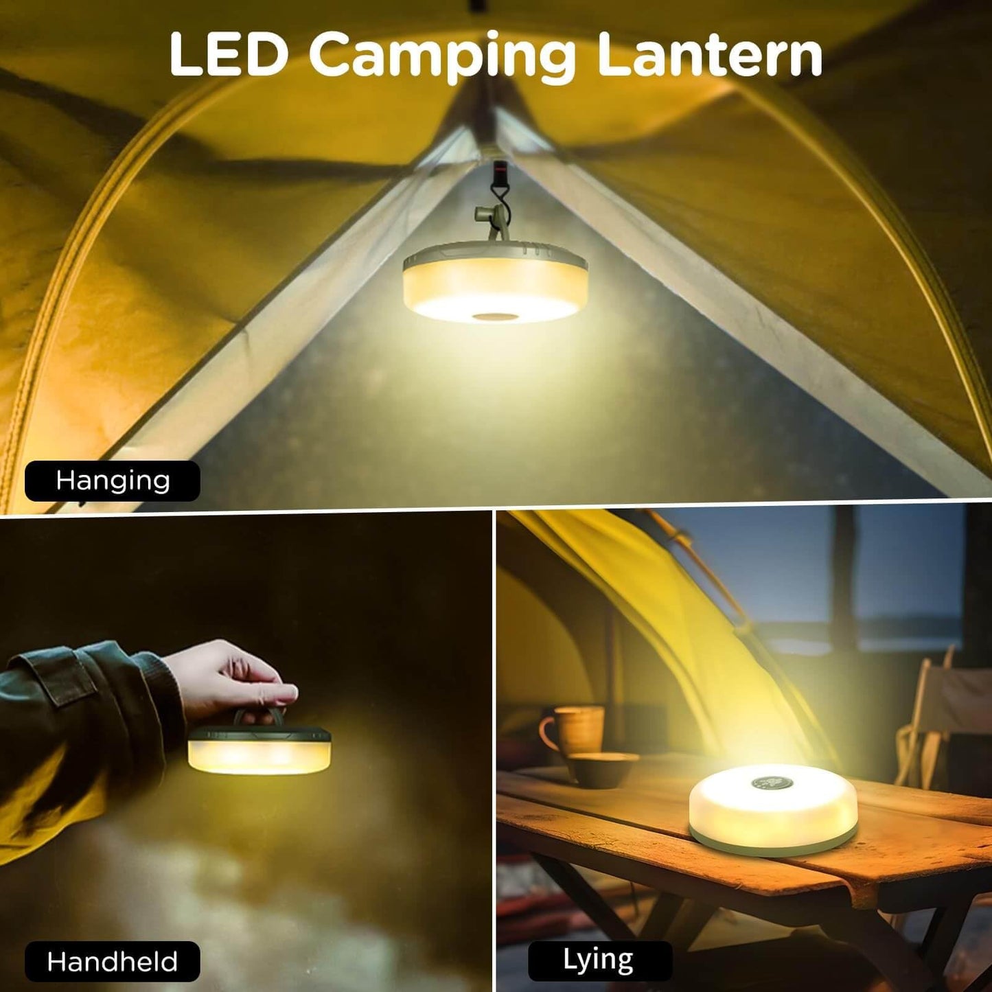 4 in 1 Retractable String Lights