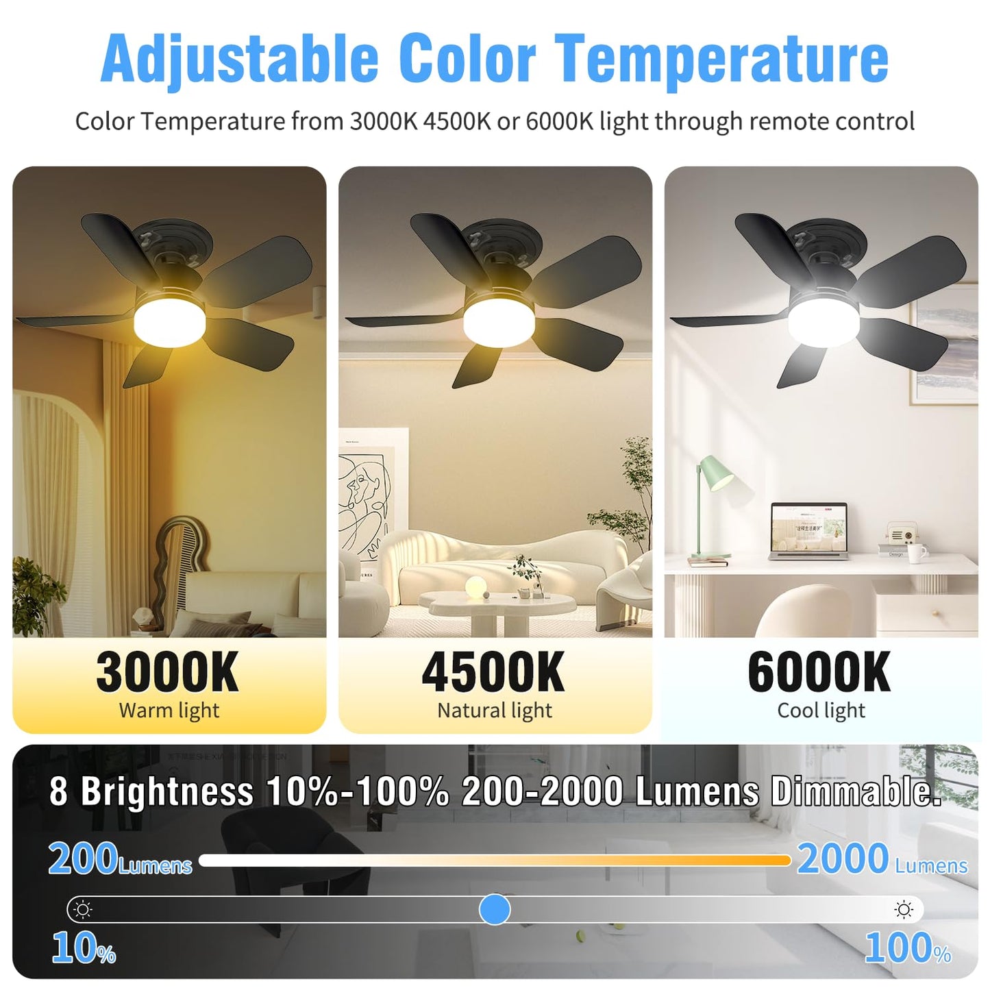 Socket FanLight with Remote