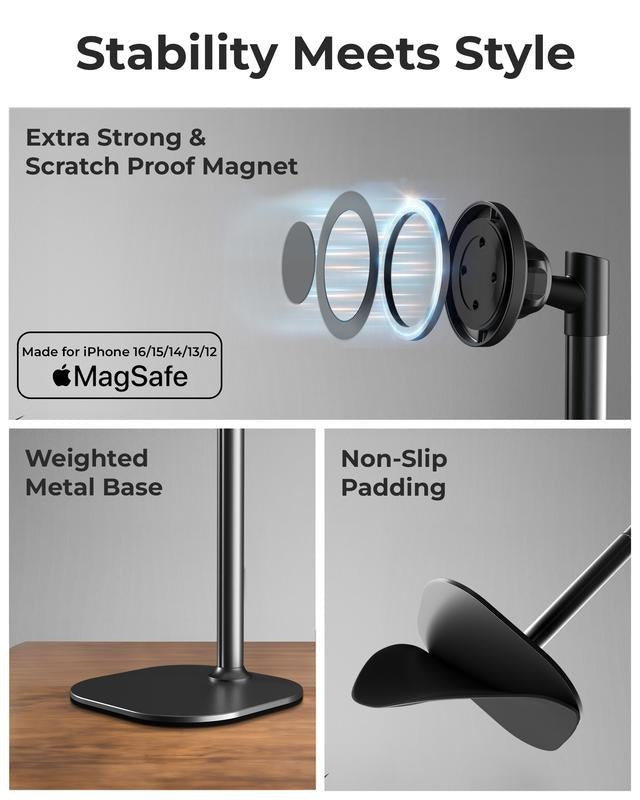MagStand Adjustable Phone Holder