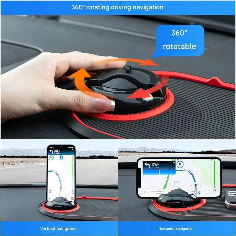 3-in-1 Multifunctional Dashboard Anti-Slip Pad