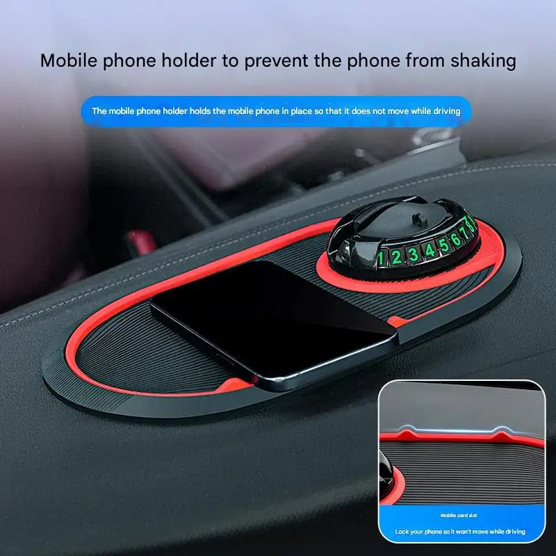 3-in-1 Multifunctional Dashboard Anti-Slip Pad