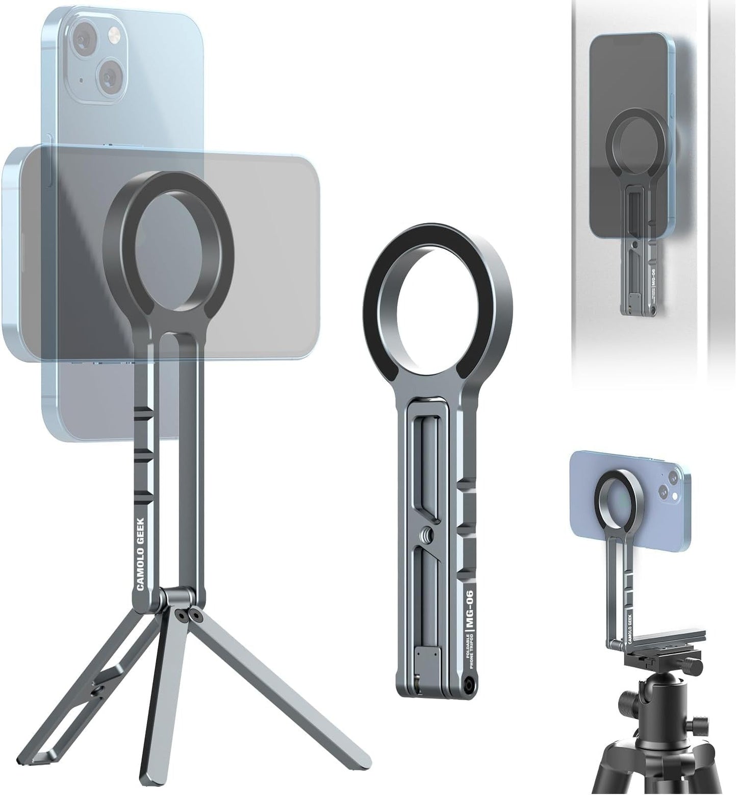 Magnetic Phone Tripod Stand