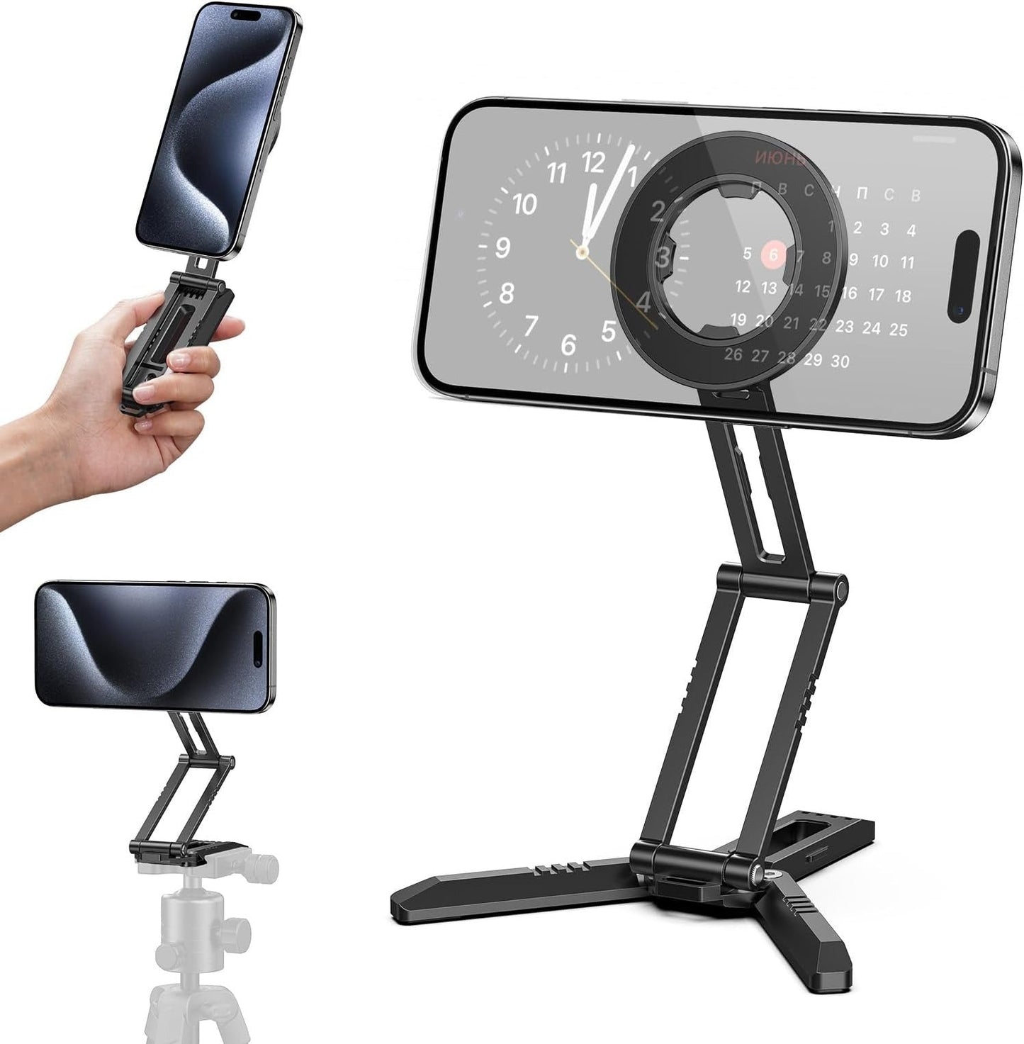 Magnetic Phone Tripod Stand