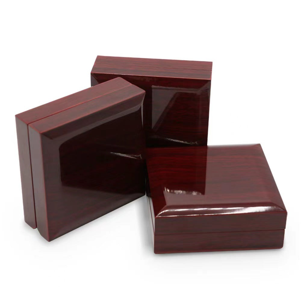 Feifeitech™ Burgundy Wooden Gift Box