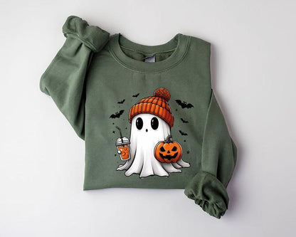 Bougie Ghost Shirt, Halloween Pullover 