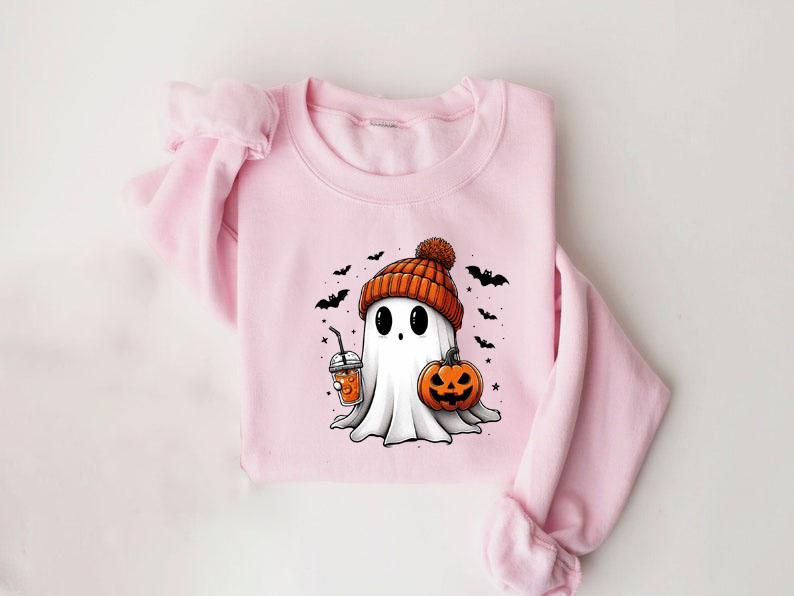 Bougie Ghost Shirt, Halloween Pullover 