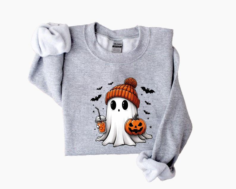 Bougie Ghost Shirt, Halloween Pullover 