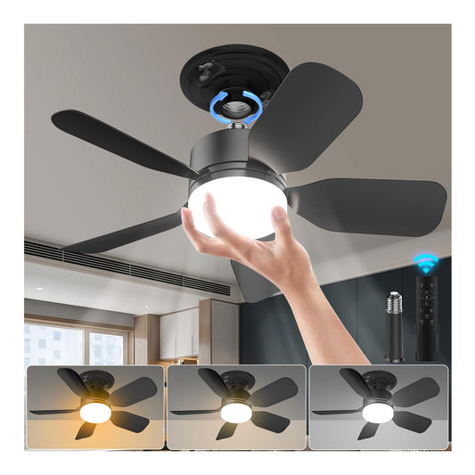 Socket FanLight with Remote