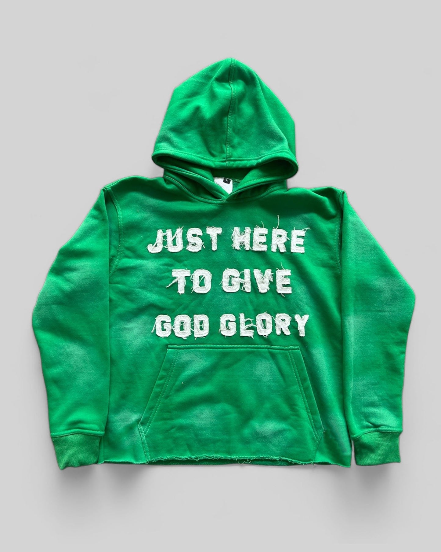 "Just Here To Give God Glory" Hoodie