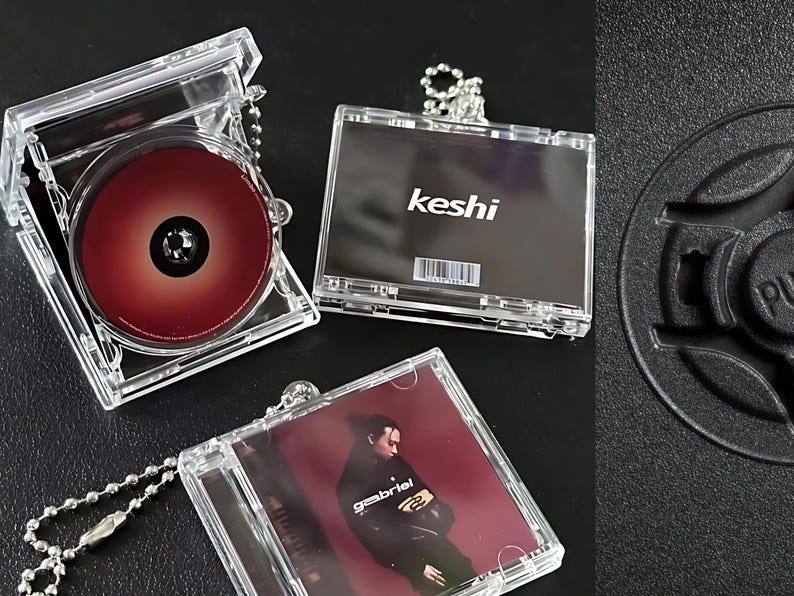 Llavero personalizado Mini Álbum CD con NFC