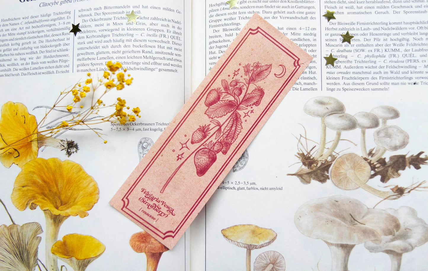 Feifeitech™ Botanical Illustration Bookmark