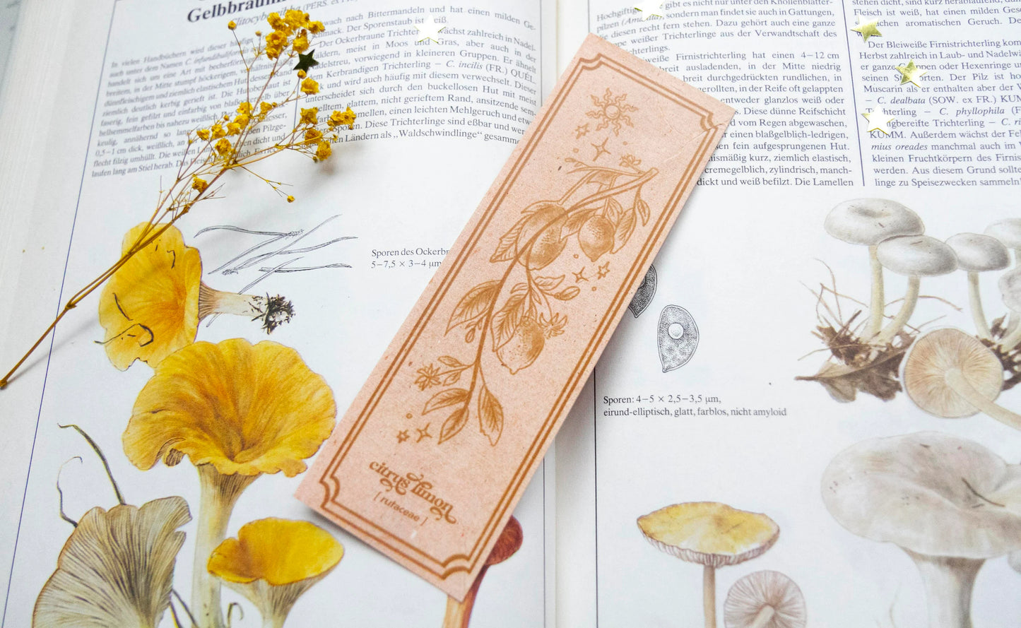 Feifeitech™ Botanical Illustration Bookmark