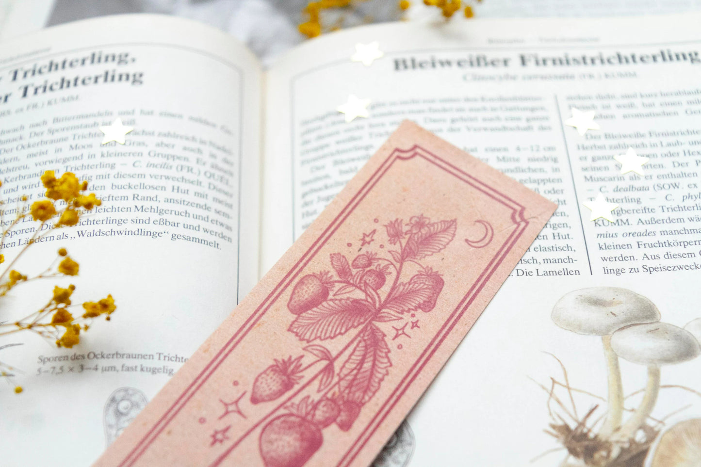 Feifeitech™ Botanical Illustration Bookmark