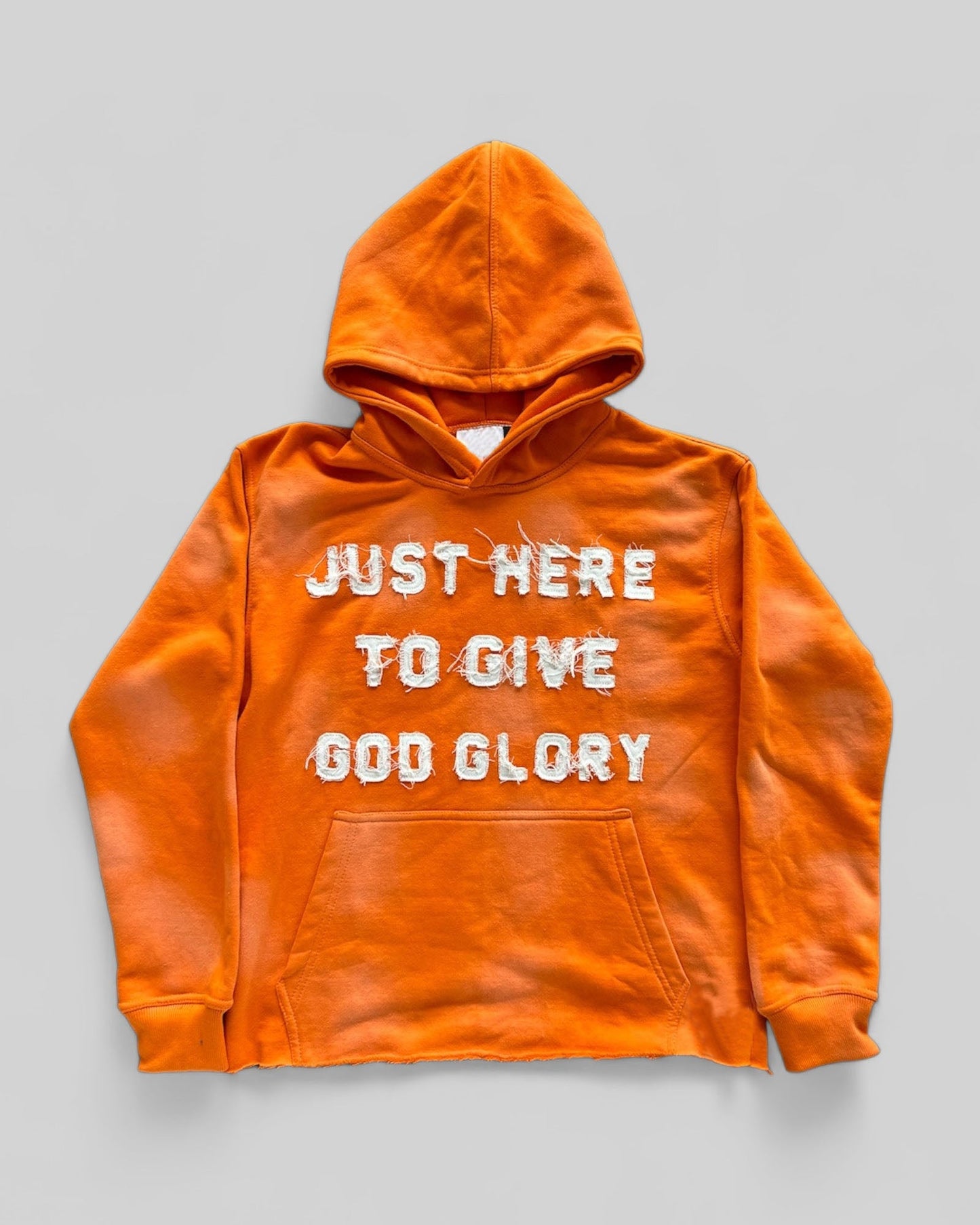 "Just Here To Give God Glory" Hoodie